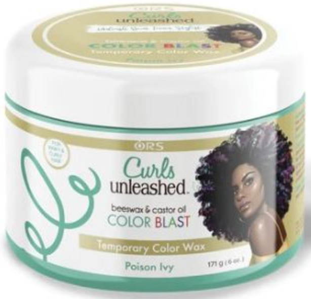 Curls Unleashed Colour Blast Temporary Hair Makeup Wax - Poison Ivy 6 oz