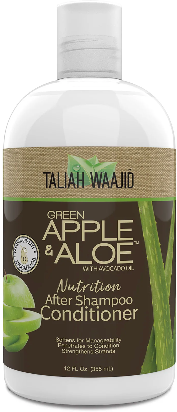 Taliah Waajid - Green Apple And Aloe Nutrition After Shampoo Conditioner 12oz