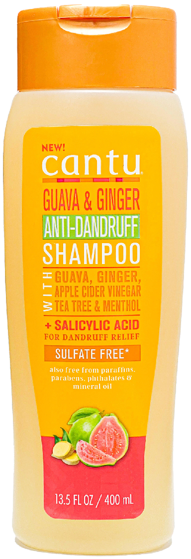 Cantu - Anti-Dandruff Shampoo with Guava & Ginger, 13.5 fl oz