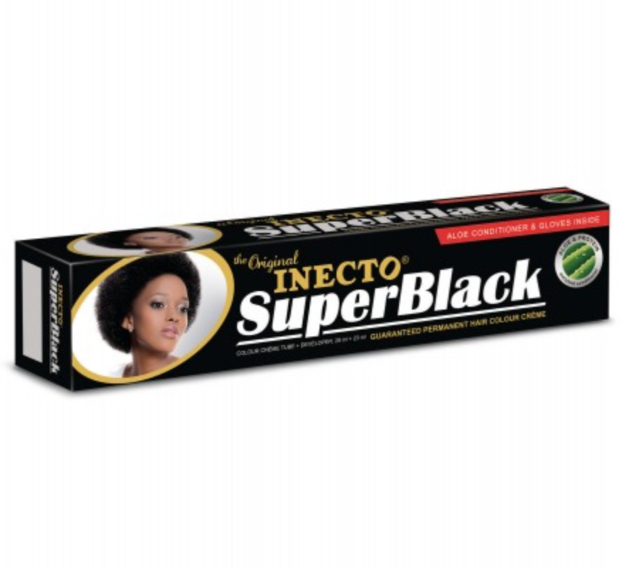 Inecto - Super Black Hair Color Creme
