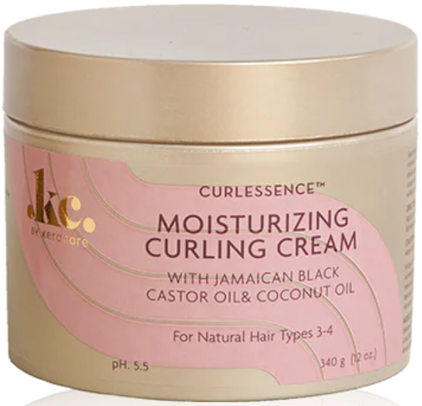 Curlessence Moisturizing Curling Cream With Jamaican Black Castor Oil & Coconut Oil 12oz