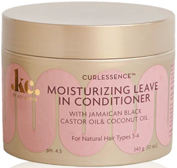 Curlessence Moisturizing Leave-In Conditioner With Jamaican Black Castor Oil & Coconut Oil 12oz