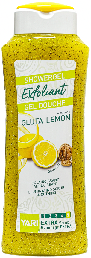Yari Exfoliant Showergel Gluta-Lemon 500ml