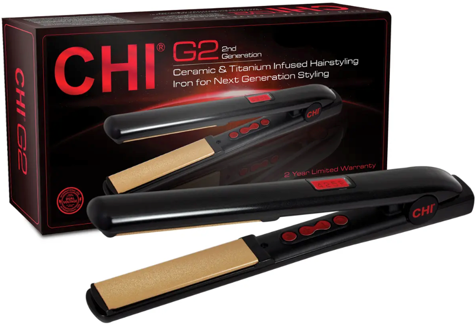 CHI G2 1in Professional Flat Iron(white)