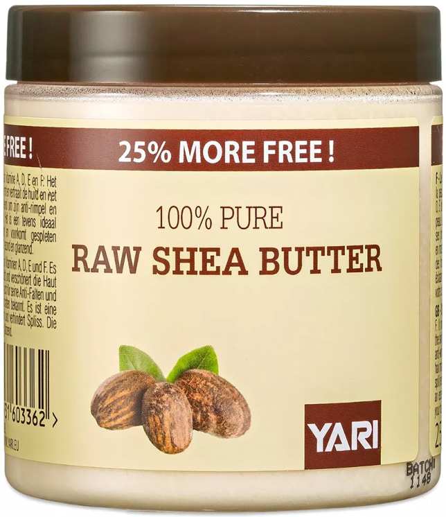 Yari 100% Pure Raw Shea Butter 250ml