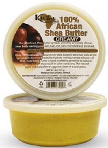Kuza - 100% African Shea Butter Creamy Yellow 8oz