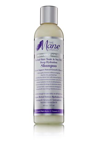 The Mane Choice - Heavenly Halo Herbal Hair Tonic & Soy Milk Deep Hydration Shampoo 8oz