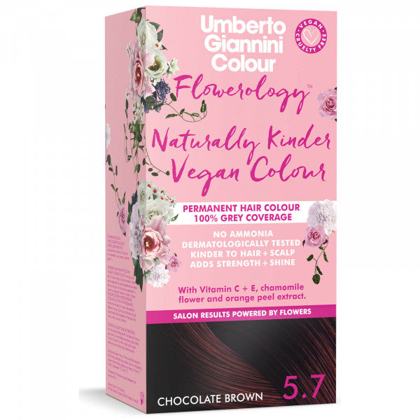 Umberto Giannini - Flowerology Vegan Colour Chocolate Brown 5.7