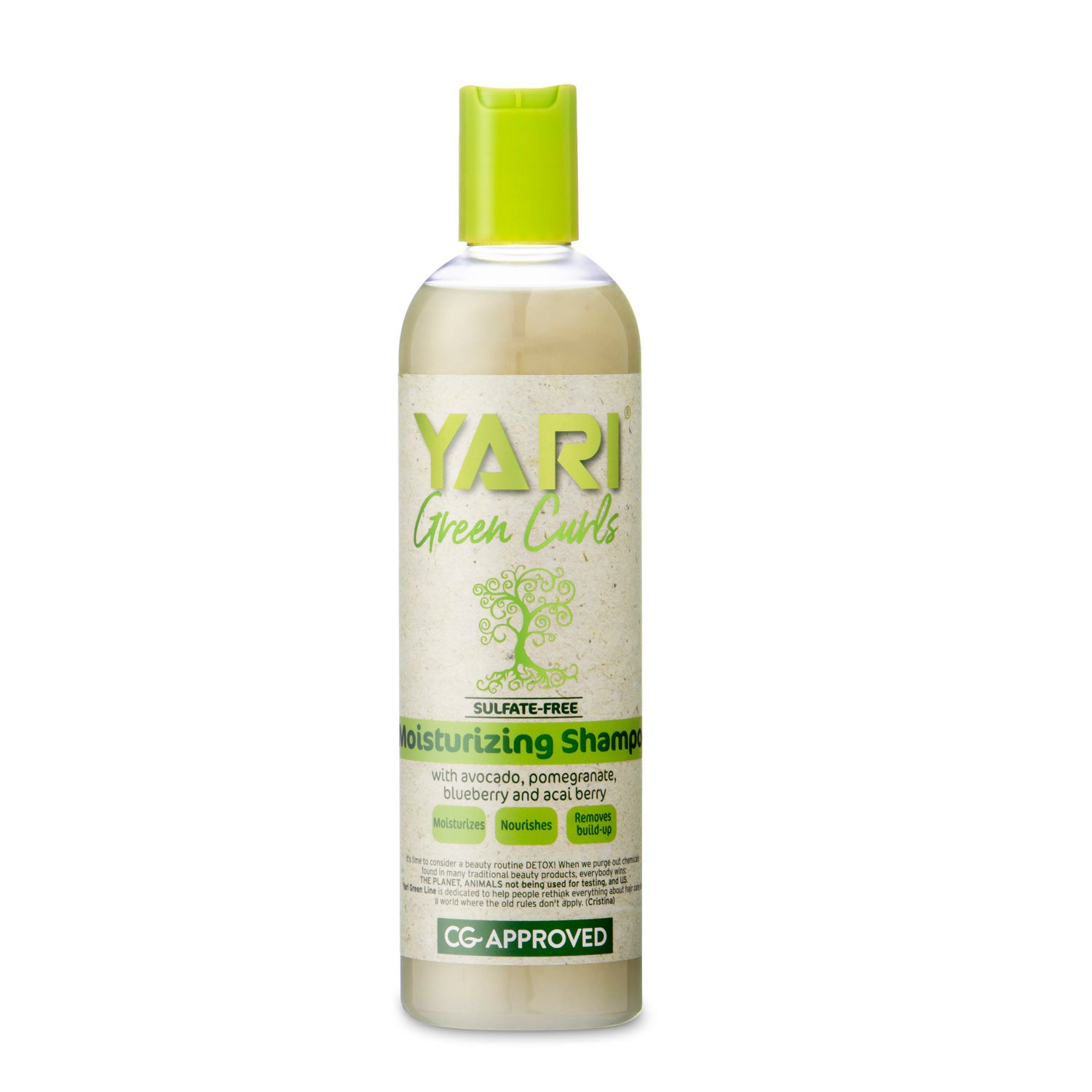 Yari Green Curls - Moisturizing Shampoo 355ml