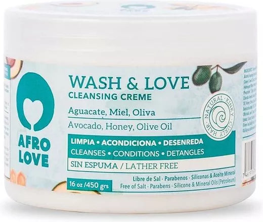 Afro Love Wash & Love Cleansing Creme 16 Oz