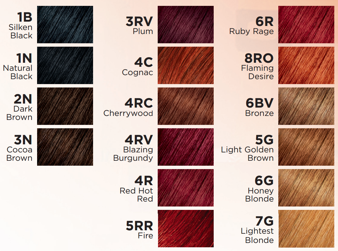 Clairol Textures & Tones Permanent Creme Hair Color 5RR Fire