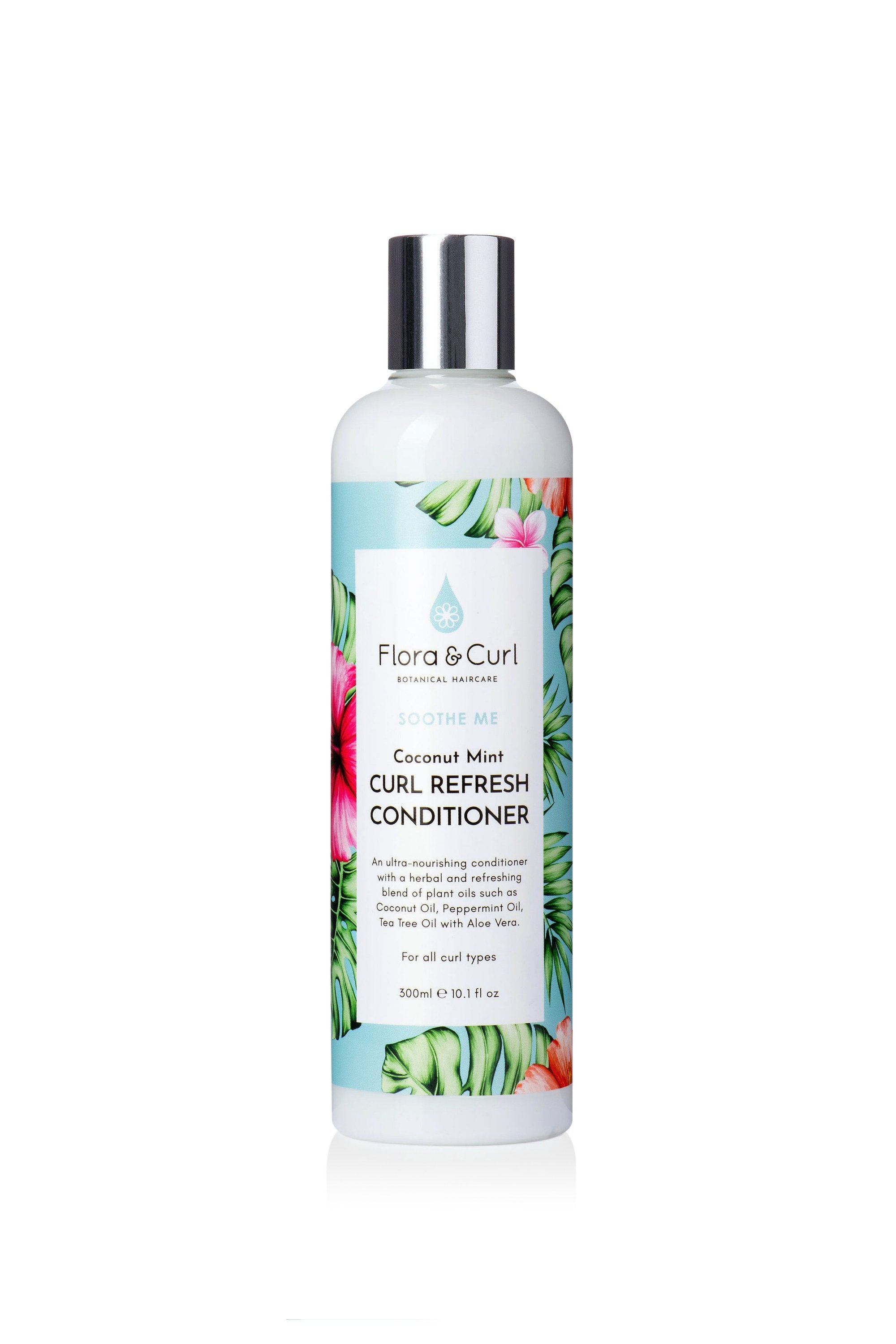 Flora & Curl - Soothe Me Coconut Mint Curl Refresh Conditioner 300ml