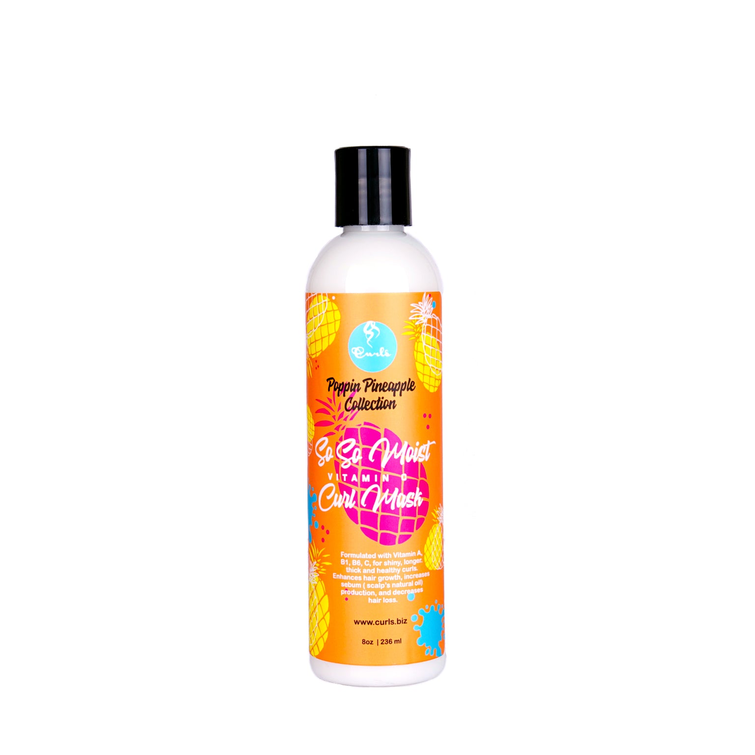 Curls - Poppin Pineapple Collection So So Moist Vitamin C Curl Mask 8oz
