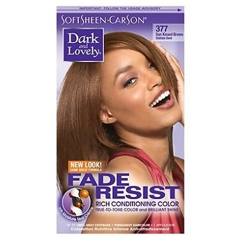 Dark and Lovely - Permanent Hair Color Sun Kissed Brown 377