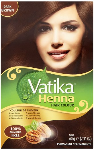 Vatika - Henna Hair Colour Dark Brown 60g