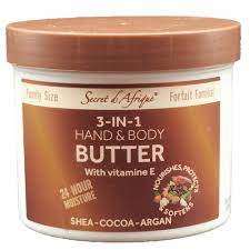 Secret d'Afrique - 3 in 1 Hand & Body Butter (700 gram)