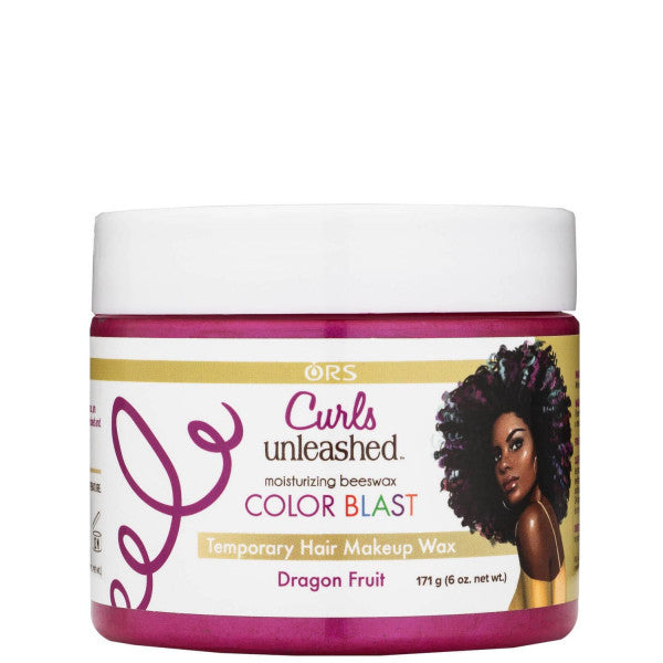 Curls Unleashed - Color Blast Temporary Hair Makeup Wax - Dragon Fruit 6oz