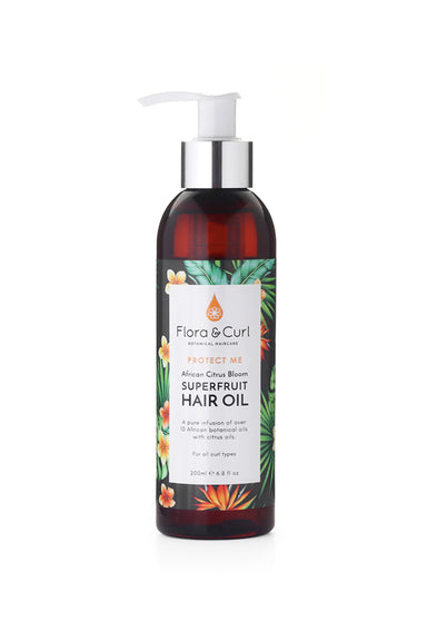 Flora & Curl - African Citrus Superfruit Hair Oil 200ml