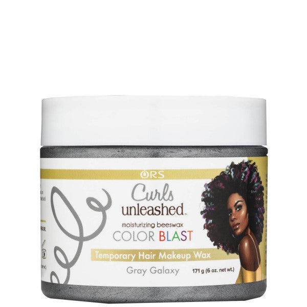 Curls Unleashed - Color Blast Temporary Hair Makeup Wax - Gray Galaxy 6oz