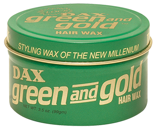 DAX - Green & Gold Hair Wax 3.5oz
