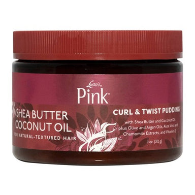 Pink - Shea Butter Coconut Oil Curl & Twist Pudding 11oz