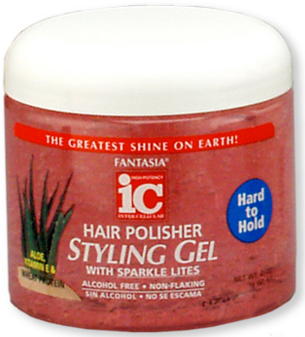 IC - Hair Polisher Hard to Hold Styling Gel 16oz