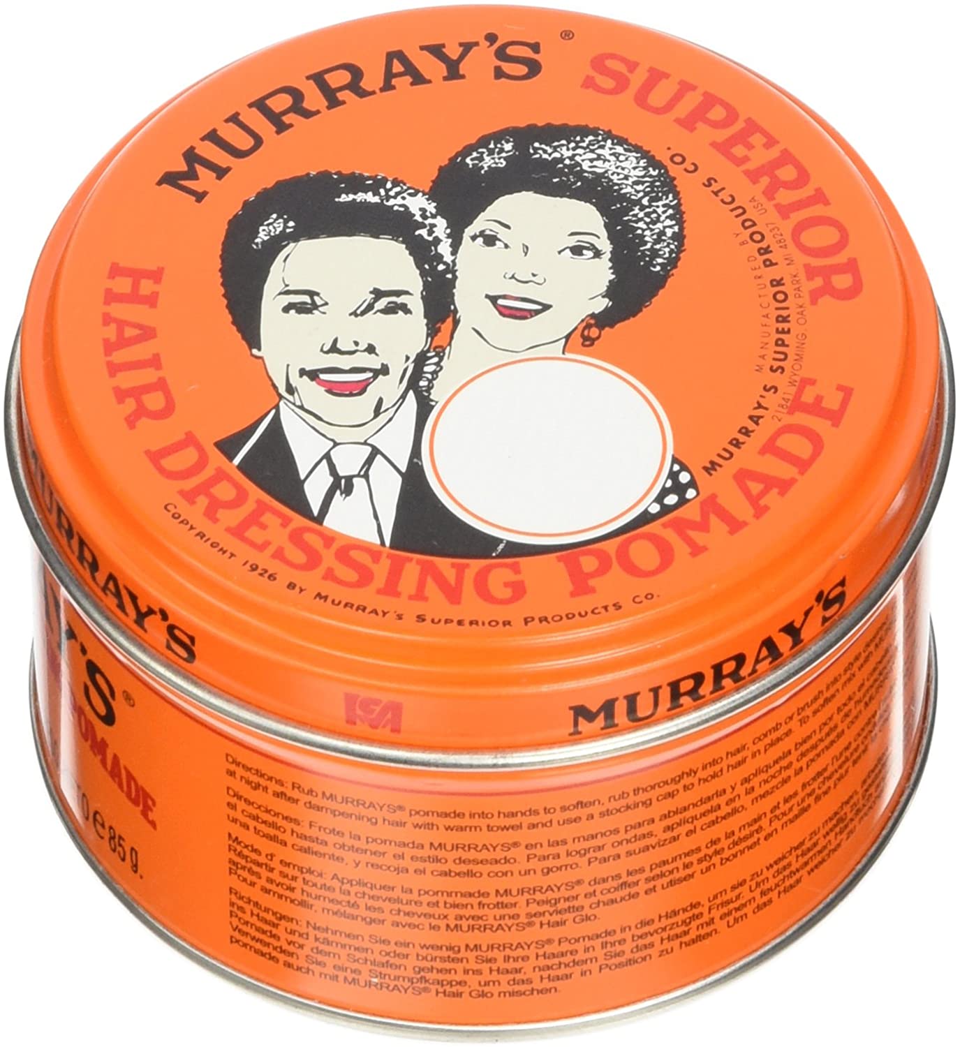 Murray's hair pomade regular 3oz