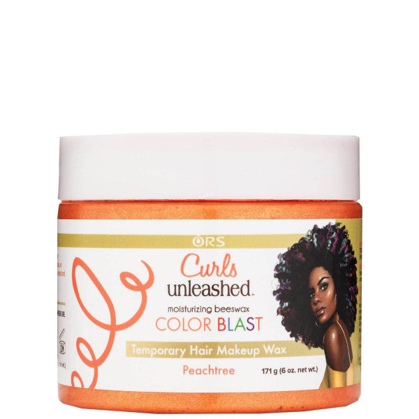Curls Unleashed - Color Blast Temporary Hair Makeup Wax - Peachtree 6oz