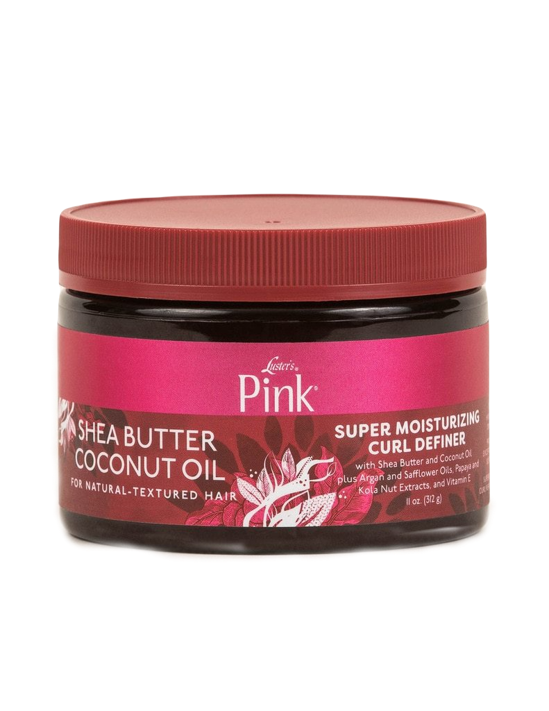 Pink - Shea Butter & Coconot Oil Super Moisturizing Curl Definer 11oz