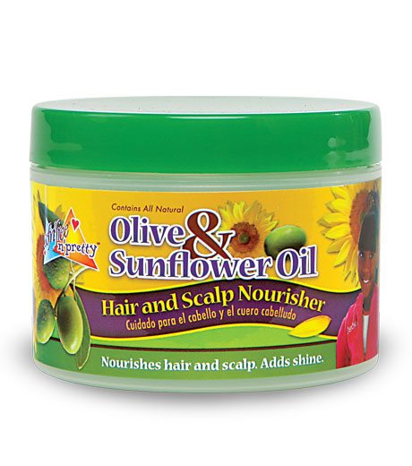 Sofn' Free - n'Pretty / Olive & Sunflower Scalp Nourisher 8oz