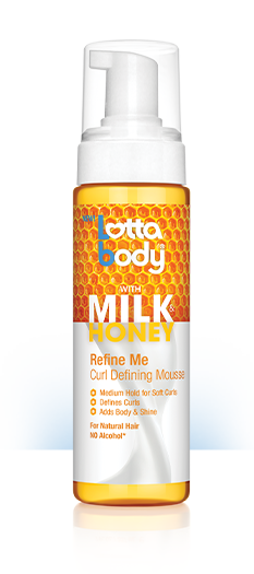 Lotta Body - Milk & Honey Refine Me Curl Defining Mousse 7oz