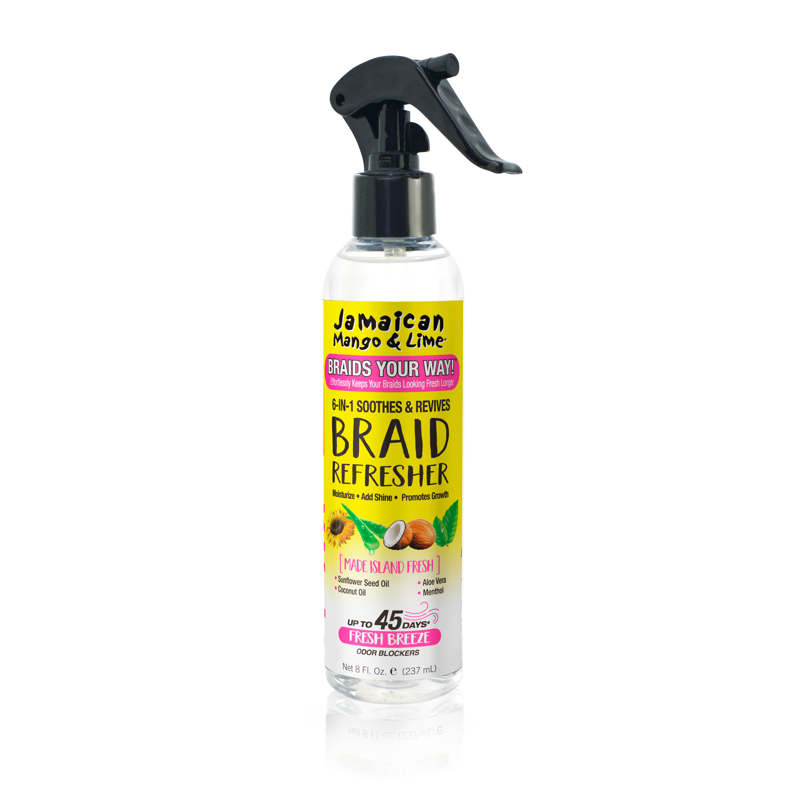 Jamaican Mango & Lime - 6-in-1 Soothes & Revives Braid Refresher 237ml