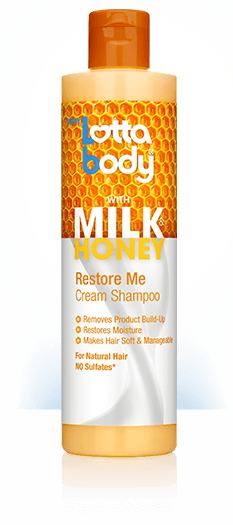 Lotta Body - Milk & Honey Restore Me Cream Shampoo 10oz