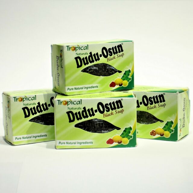 Tropical Naturals Dudu-Osun Black Soap (4 Pack)