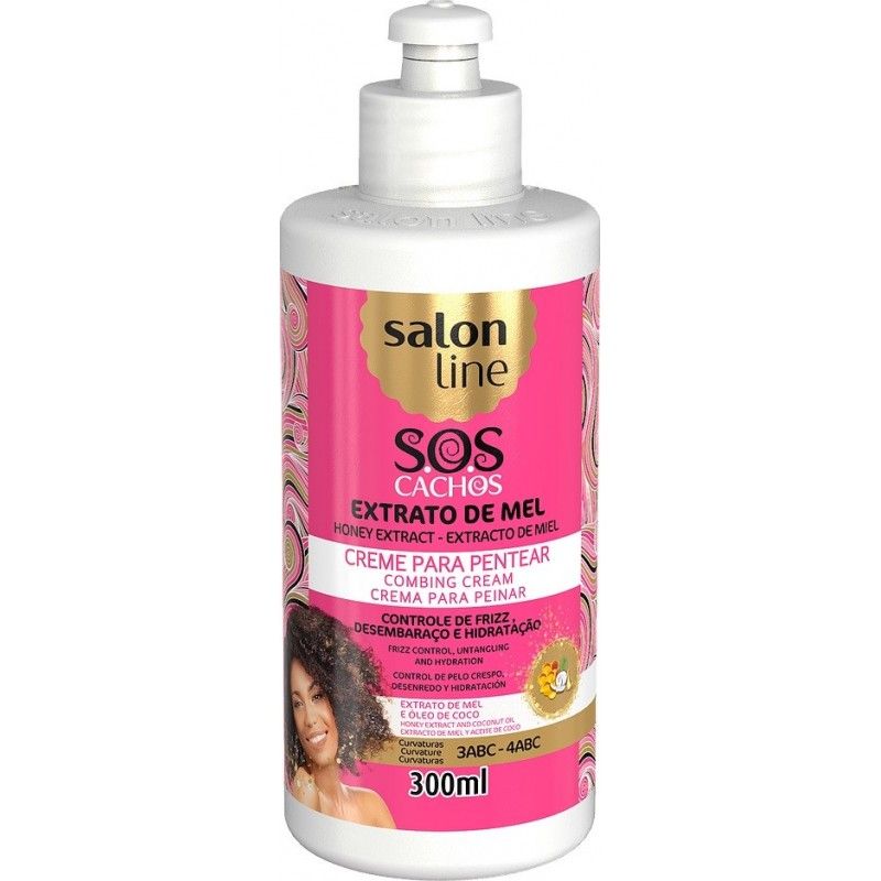 Salon Line - Curls Honey Extract Combing Cream 300ml