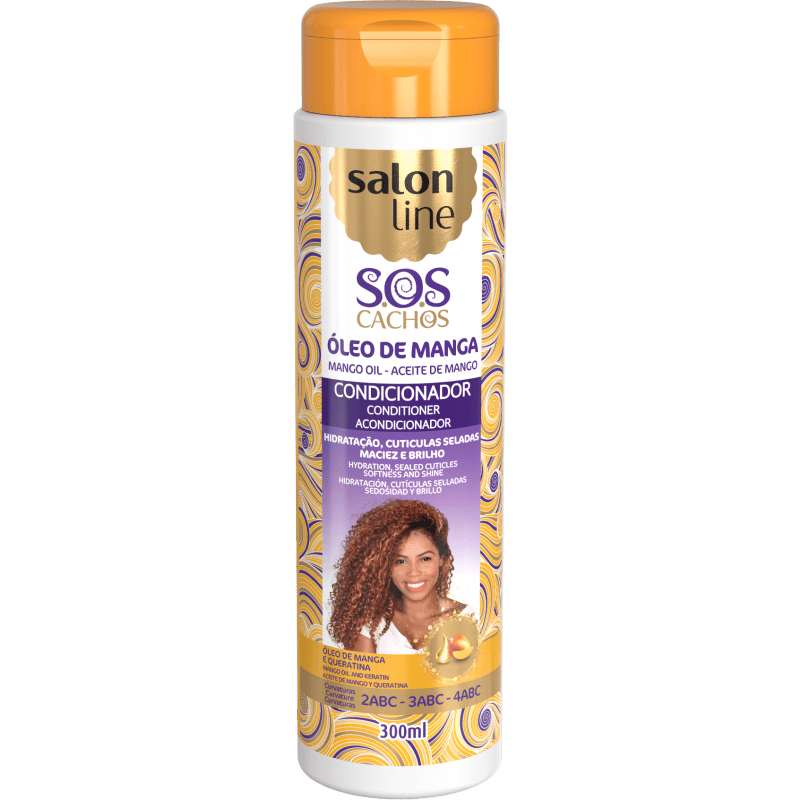Salon Line - Curls Mango Oil Conditioner 300ml