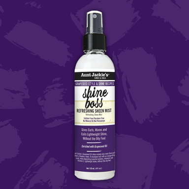 Aunt Jackie's - Grapeseed Shine Boss - Refreshing Sheen Mist 4oz