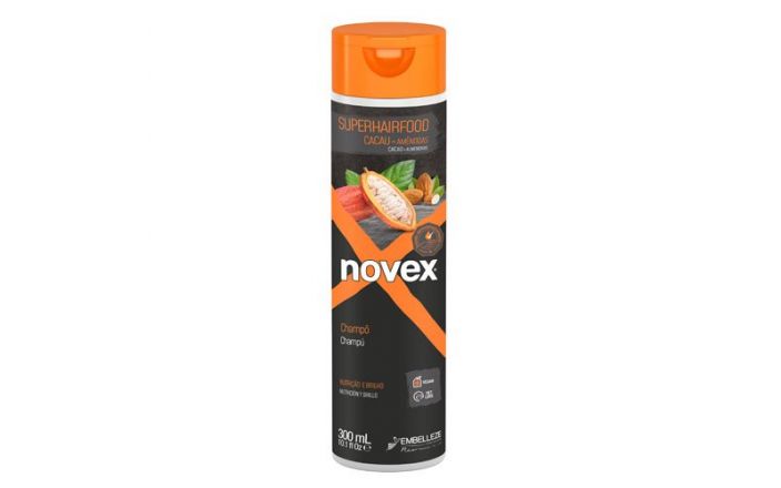 Novex - SuperHairFood Cocoa & Almond Shampoo 300ml