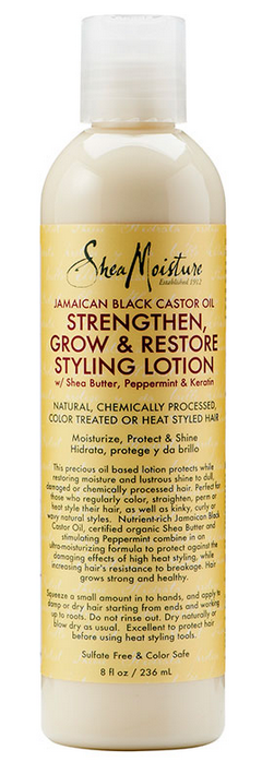Shea Moisture - Jamaican Black Castor Oil Strengthen, Grow & Restore Styling Lotion (8oz)