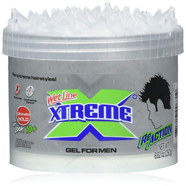 Wet Line Xtreme Reaction Wet Look 10 Ultimate Hold Gel, 8.8 Ounce