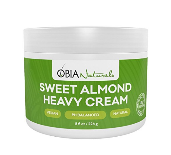Obia Naturals - Sweet Almond Heavy Cream 8oz