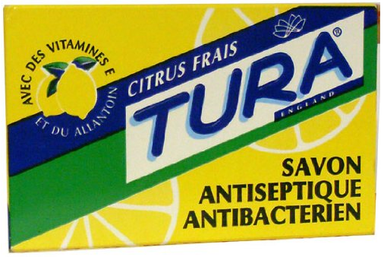 Tura - Antiseptic Antibacterial Lemon Soap 75g
