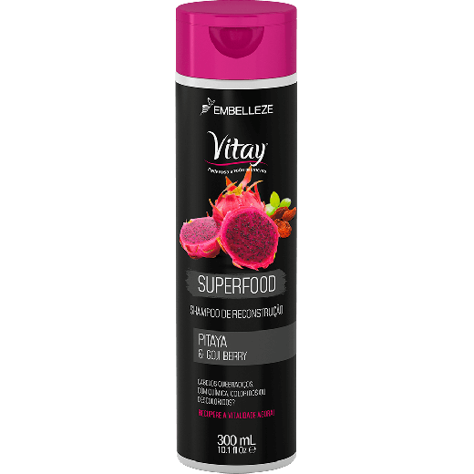 Novex Super Hair Food Pitaya & Goji Berry Shampoo 300ml