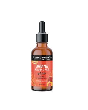 Aunt Jackie’s Curls & Coils Batana, Jojoba & Rice Elixir Hair & Scalp Oil 59ml
